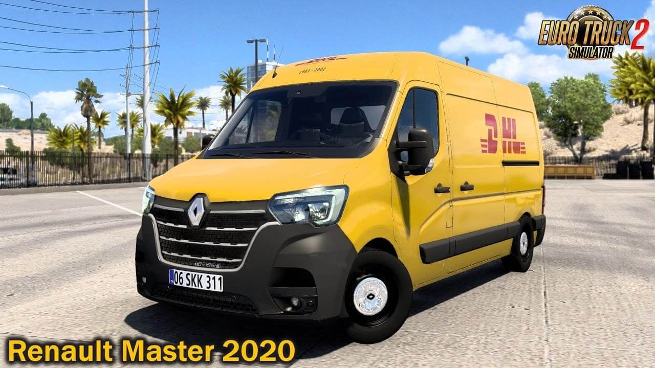 Фургон Renault Master 2020 для ATS / ETS2