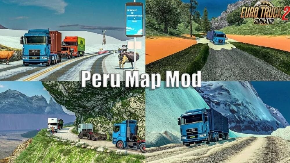 Карта Puno Peru для Euro Truck Simulator 2