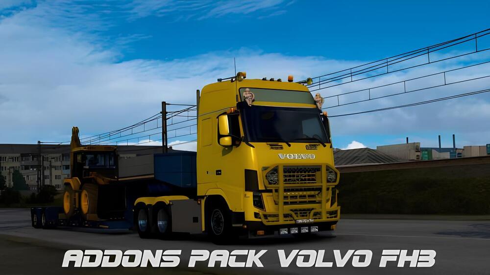 Пакет дополнений Volvo FH3 для ETS2