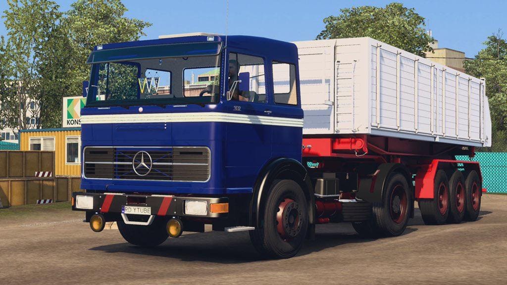 Грузовик Mercedes LPS 1632 для Euro Truck Simulator 2