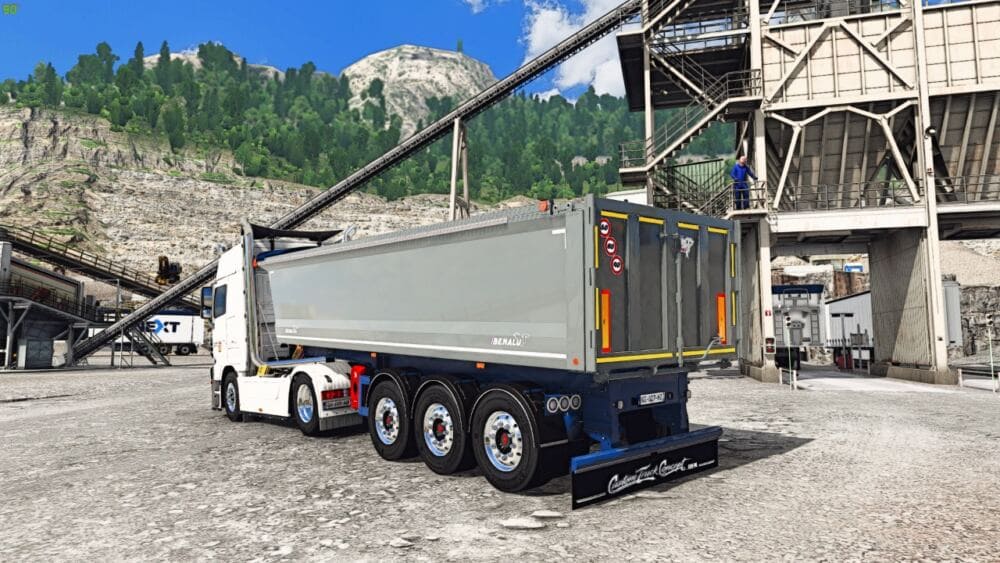 Прицеп Benalu Siderale для Euro Truck Simulator 2