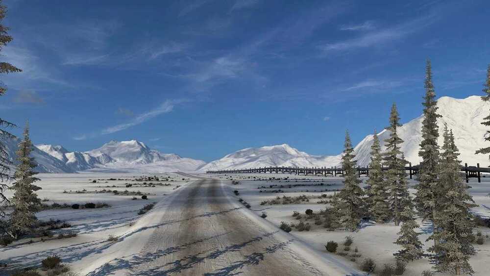 Карта Аляски для American Truck Simulator