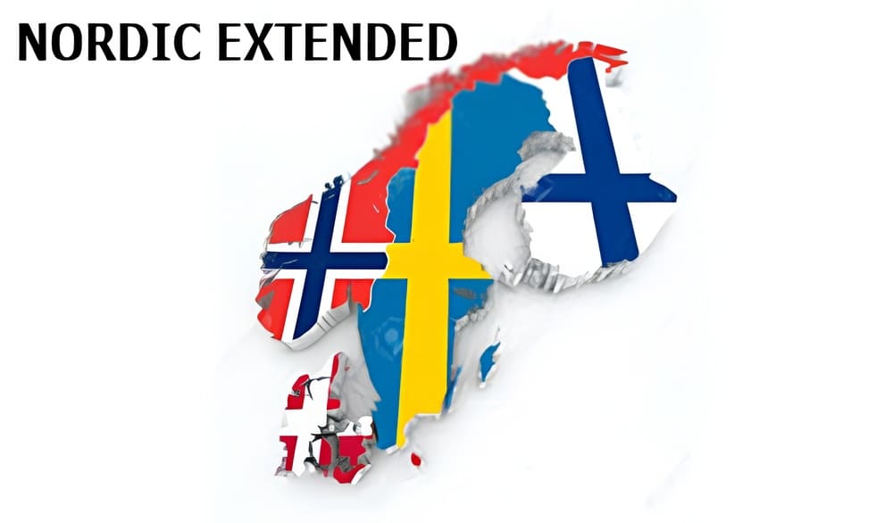 Карта Норвегии "Nordic Extended PB" для ETS2