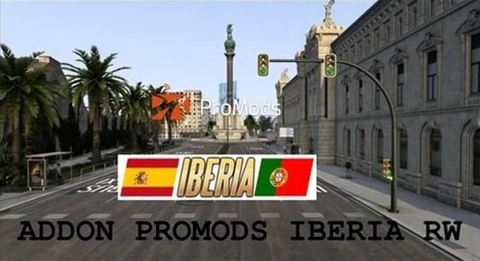 Карта «Addon Promods Iberia Rework» для ETS2