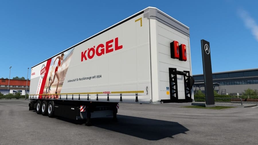 Прицепы Kögel Cargo для ETS2 1.49