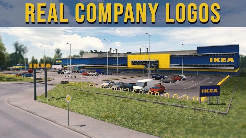 Реальные компании "Real Company Logo" для ETS2