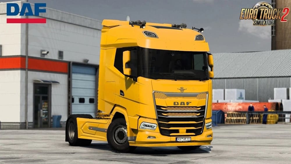 Грузовик DAF XG 2021 Reworked для ETS2