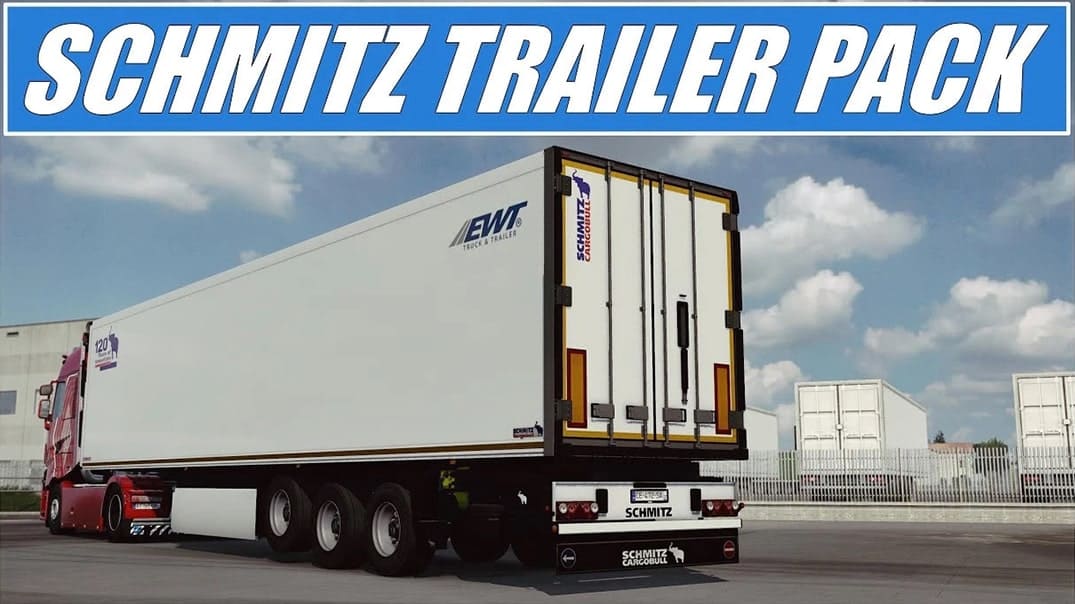 Набор прицепов Schmitz для Euro Truck Simulator 2