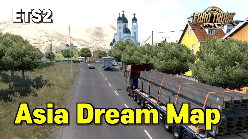 Карта Asia Dream v6.8 для Euro Truck Simulator 2