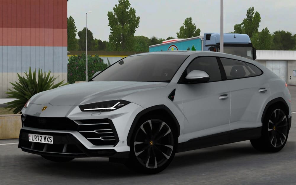 Автомобиль Lamborghini Urus 2018 для ETS2