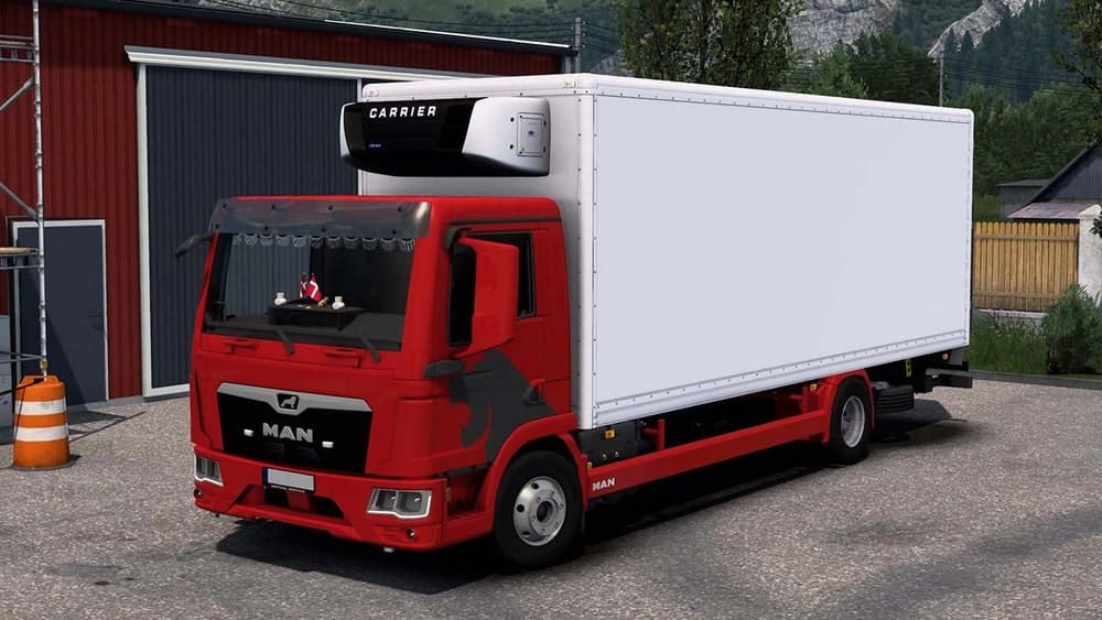 Грузовик MAN TGL 2021 для Euro Truck Simulator 2