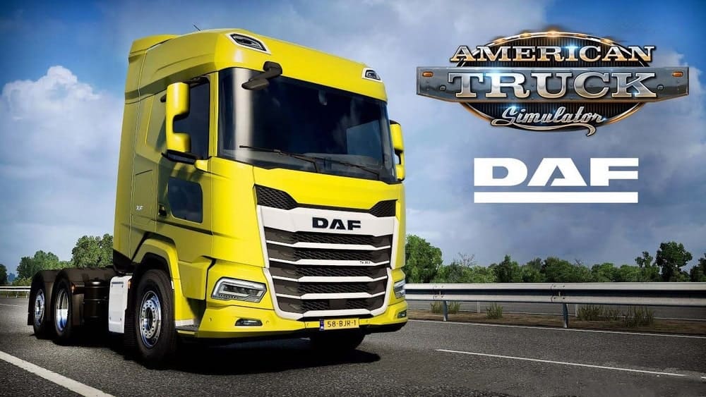 Грузовик DAF 2021 для American Truck Simulator