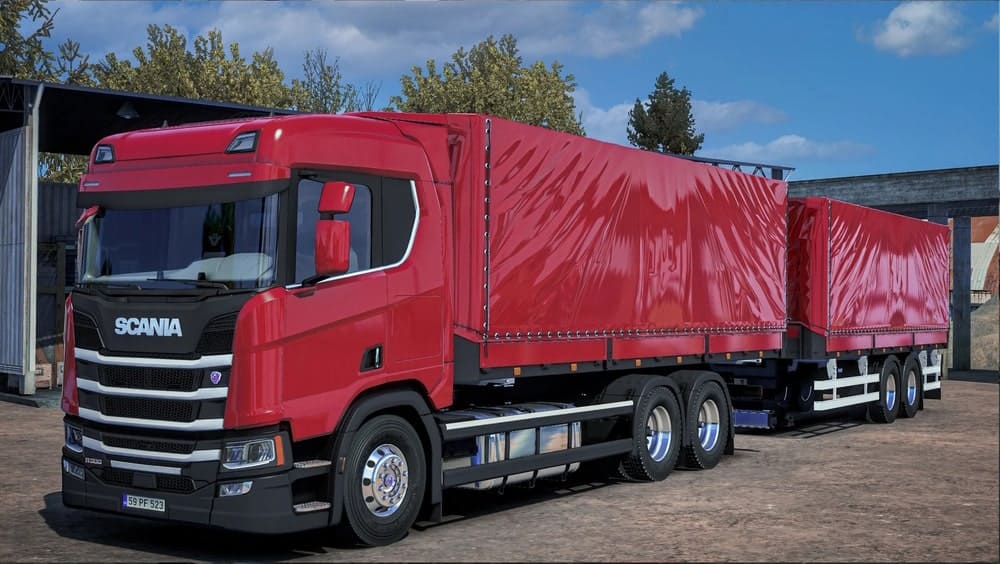 Scania NG R580 Megamod для Euro Truck Simulator 2