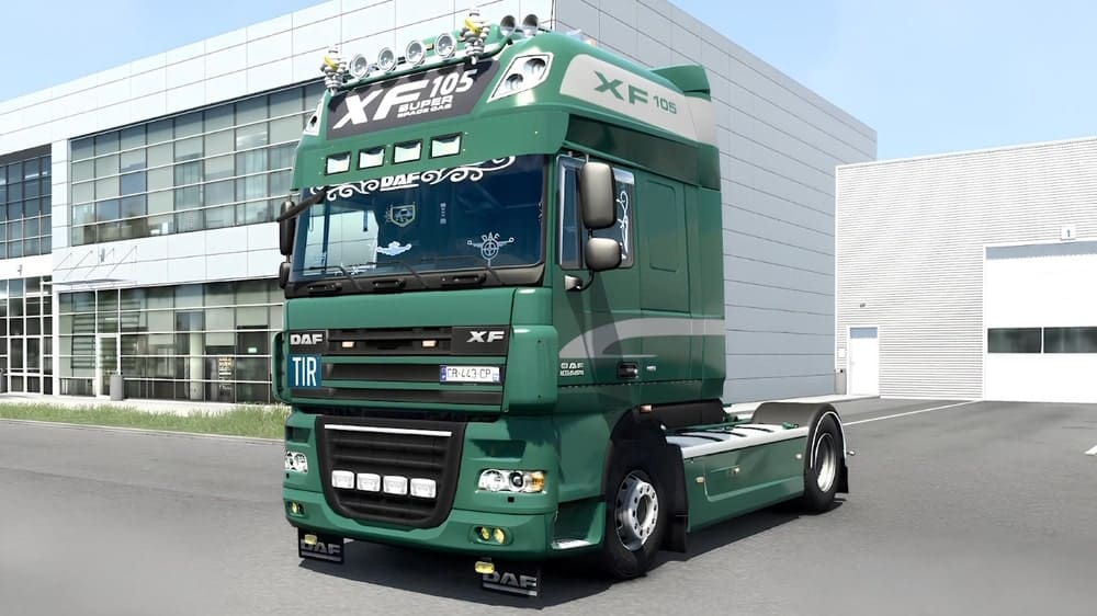 DAF XF105 от vad&k для Euro Truck Simulator 2