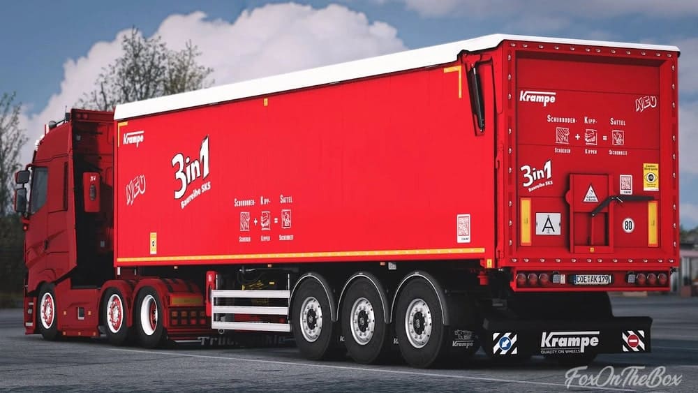 Прицеп Krampe SKS30 для Euro Truck Simulator 2
