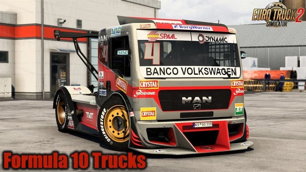 Грузовики Formula 10 для Euro Truck Simulator 2